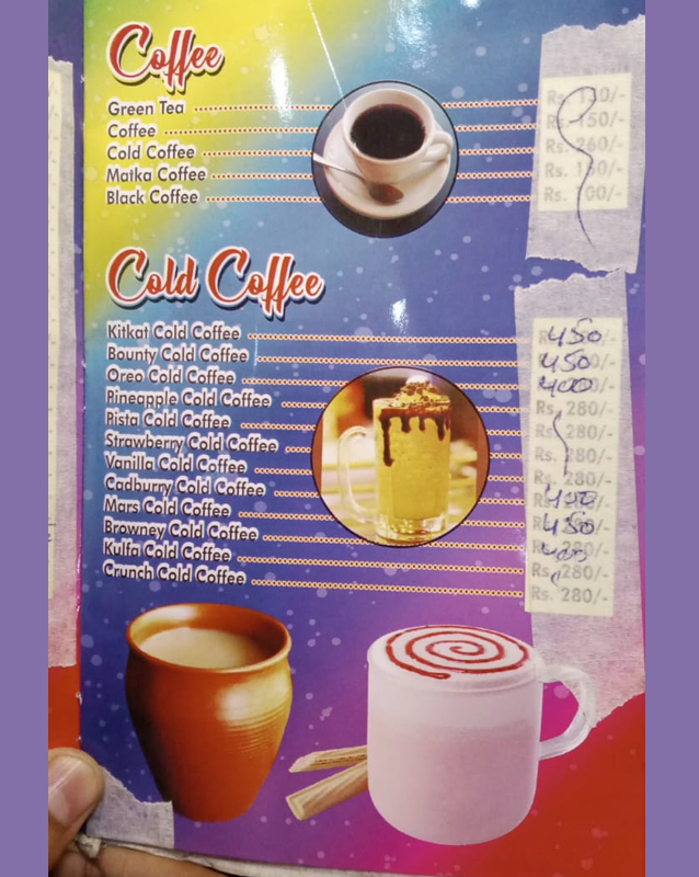 Khalid Ice Cream & B.B.Q menu