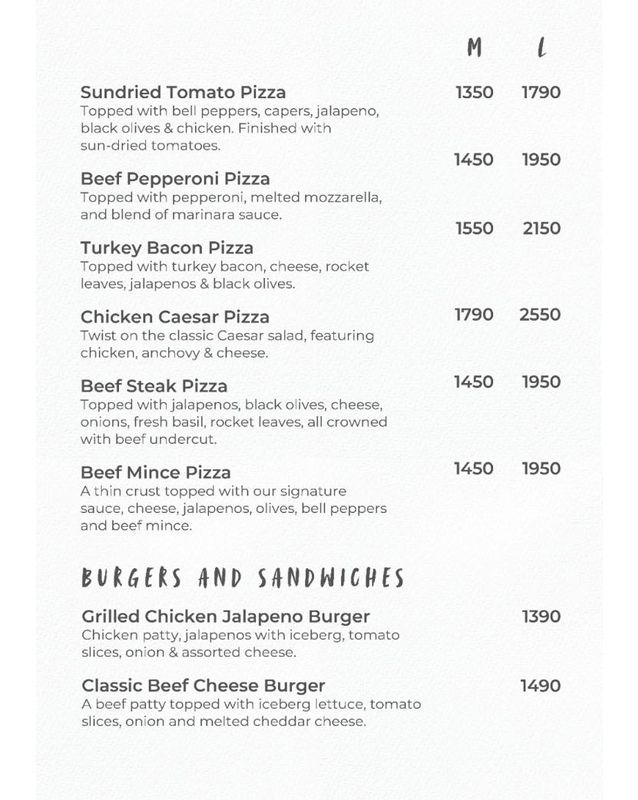 Klay menu