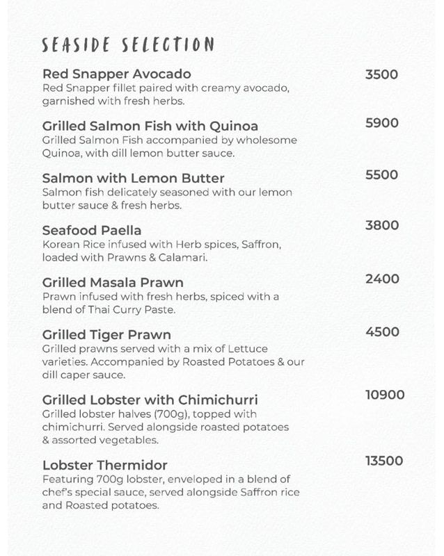 Klay menu