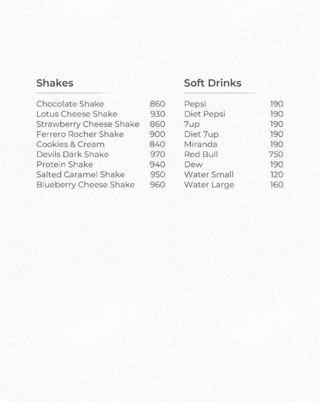 Klay menu