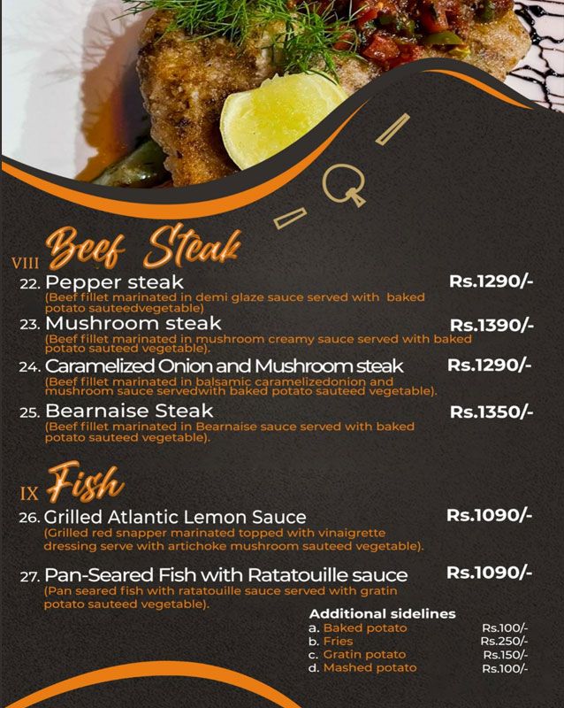 Kobab menu