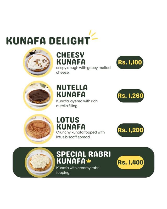 Laktoza menu