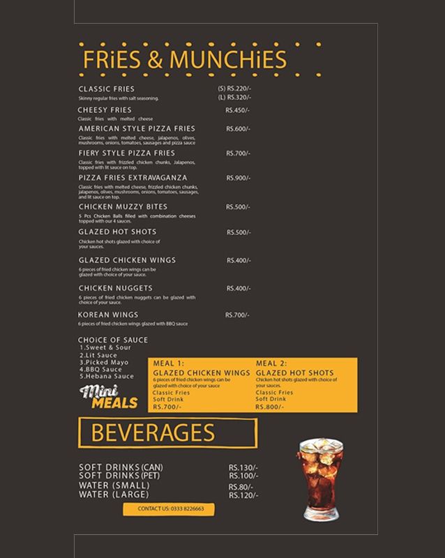 Lettuce Thrill menu