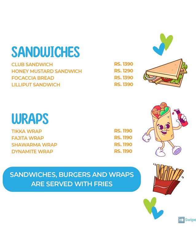 Lilliput menu