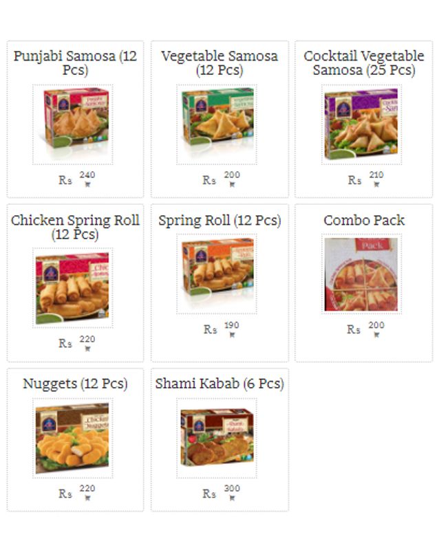 LQ FOODS menu
