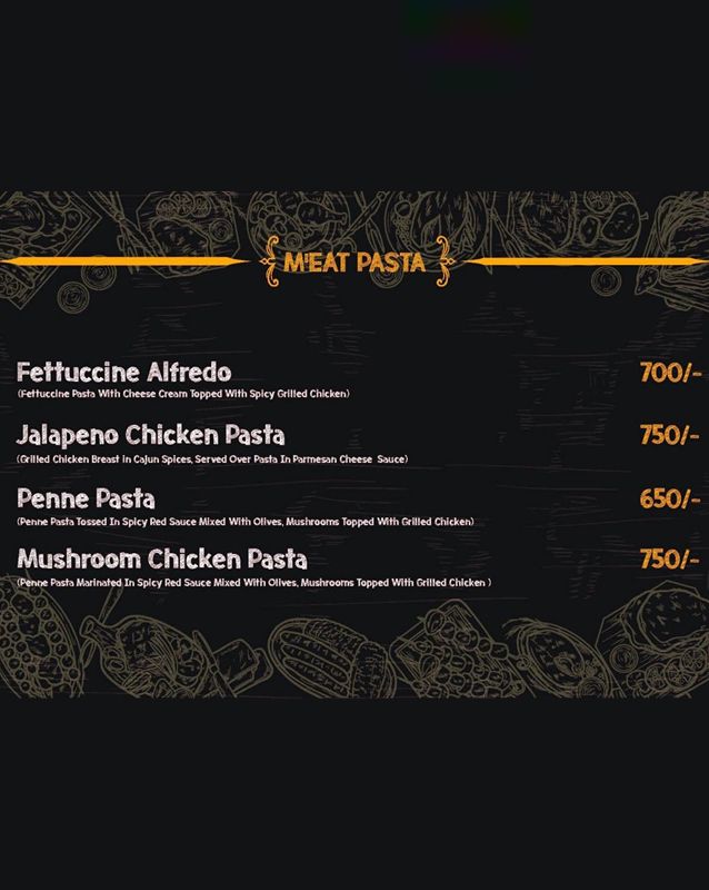 M'EAT INN menu