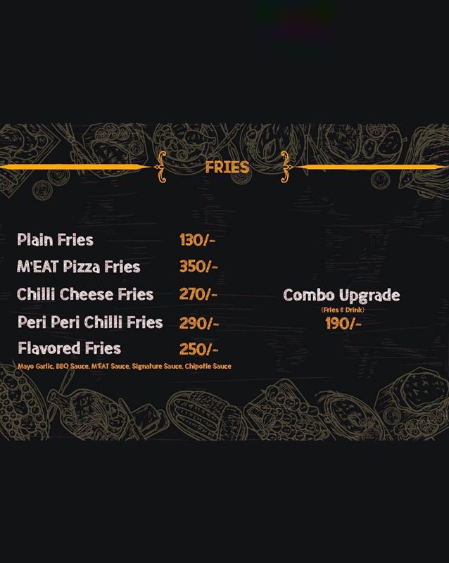 M'EAT INN menu