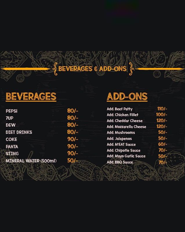 M'EAT INN menu