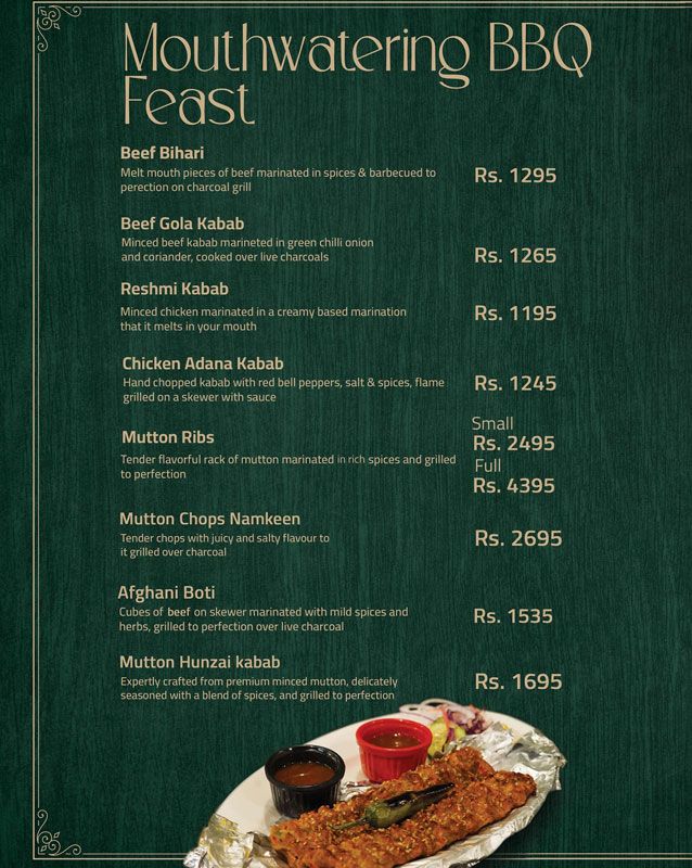 Mailma menu