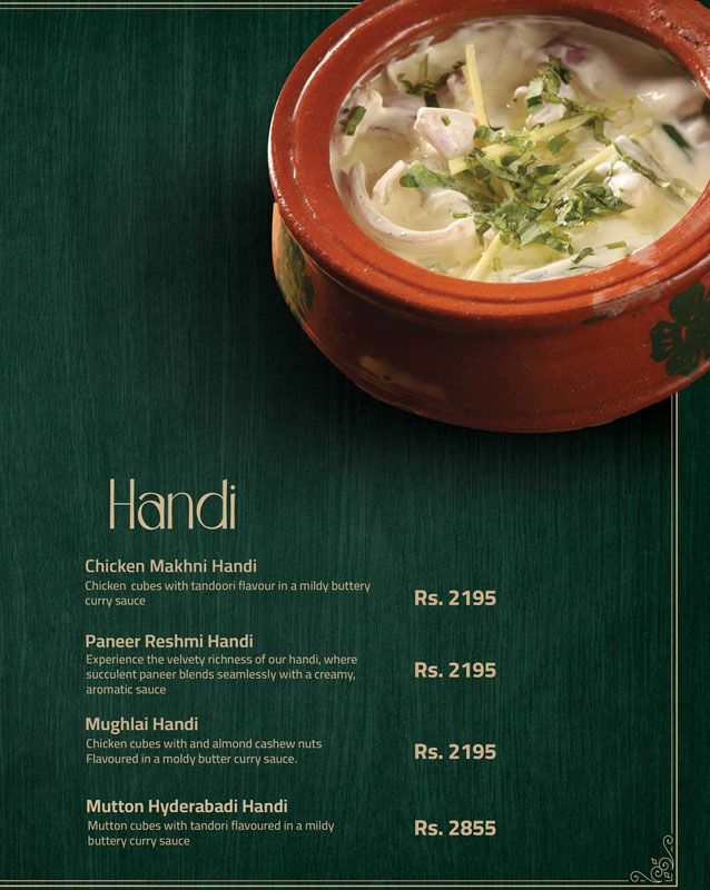 Mailma menu