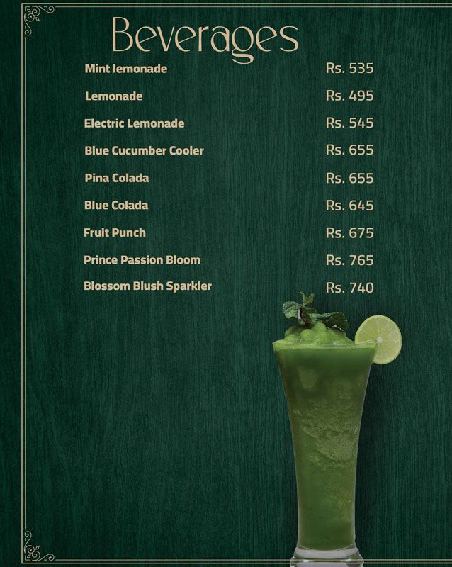 Mailma menu