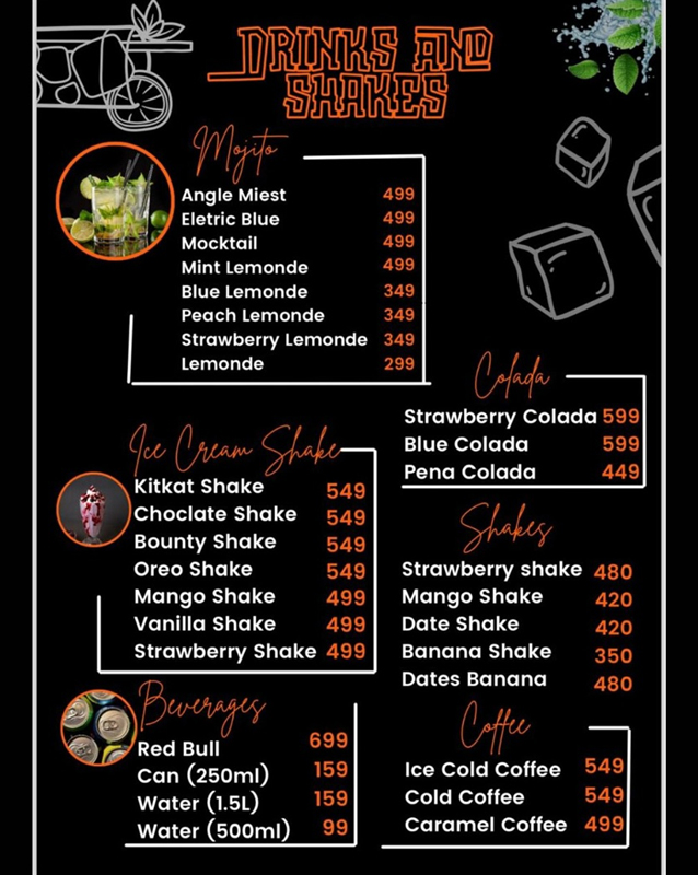 Mama Chai Junction menu