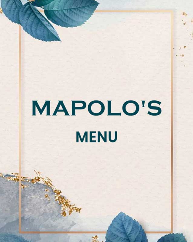 Mapolo’s menu