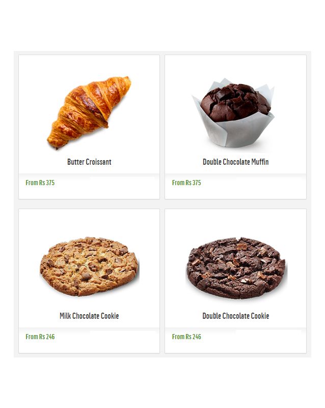 McDonald's menu
