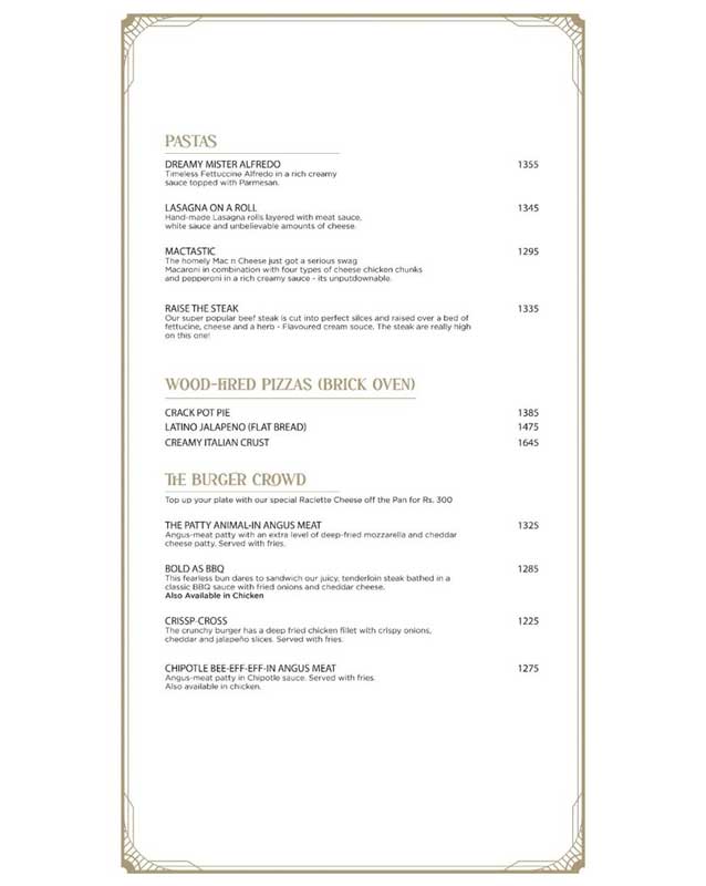 Meat The Cheese menu
