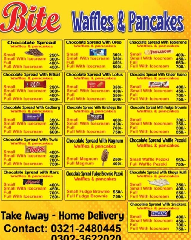 Memon Bite menu