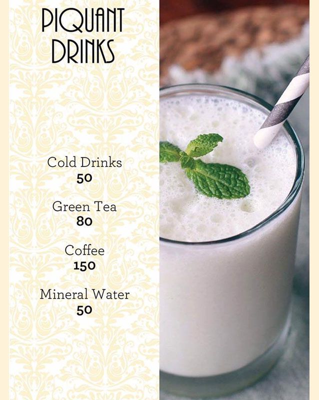 Sheikh Jee menu