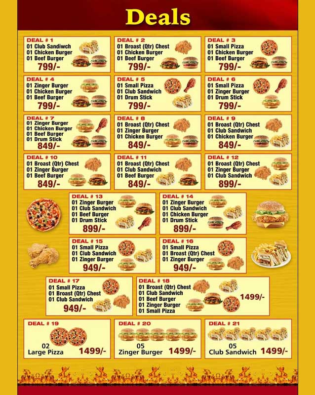 Mirch Masala Food Point menu