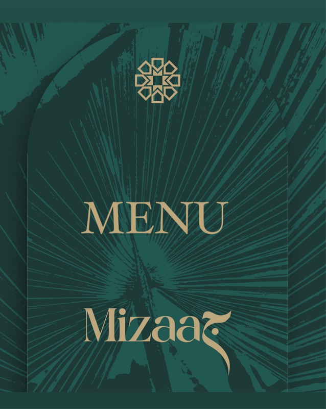 Mizaaj Restaurant menu