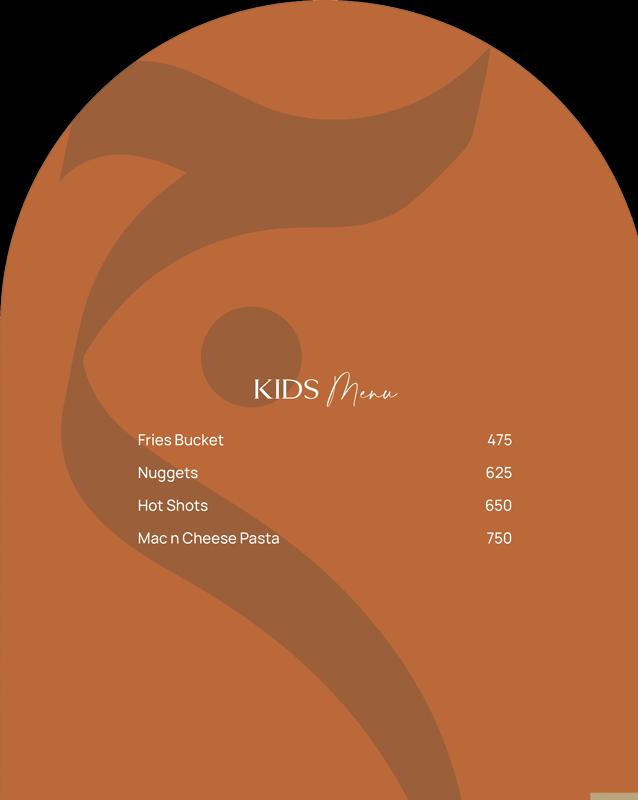 Mizaaj Restaurant menu