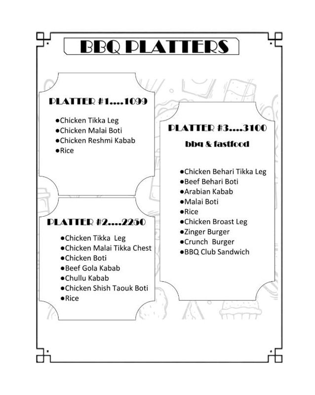 Mohsin Foods menu