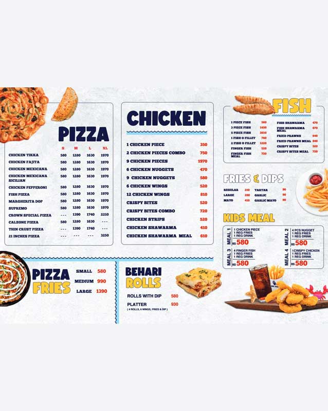 Mr.COD menu