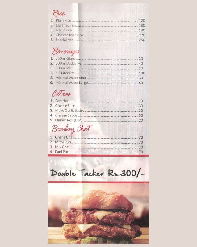 Spicy Grill House Of Rolls menu