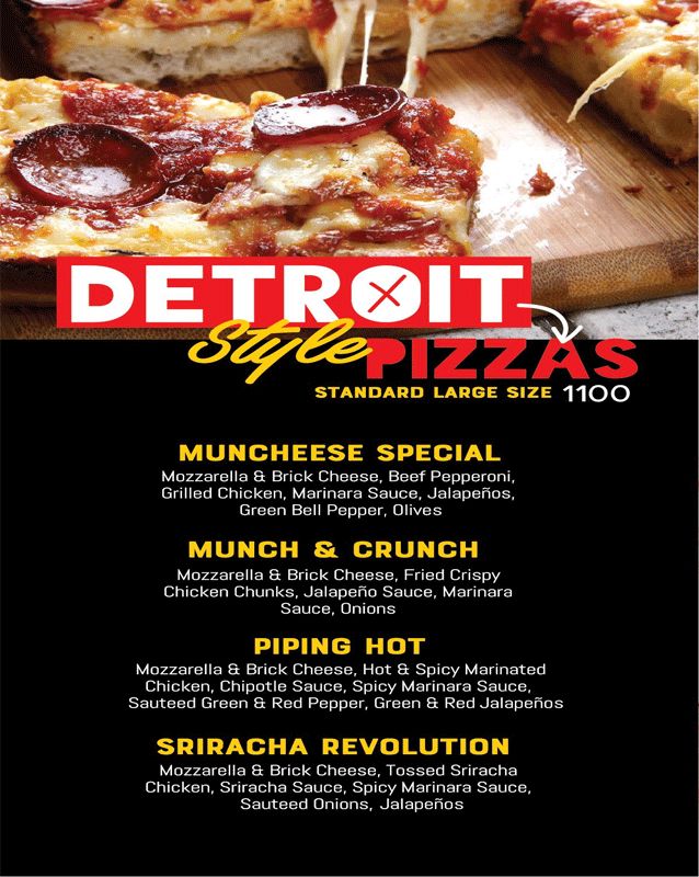 Muncheese Karachi menu