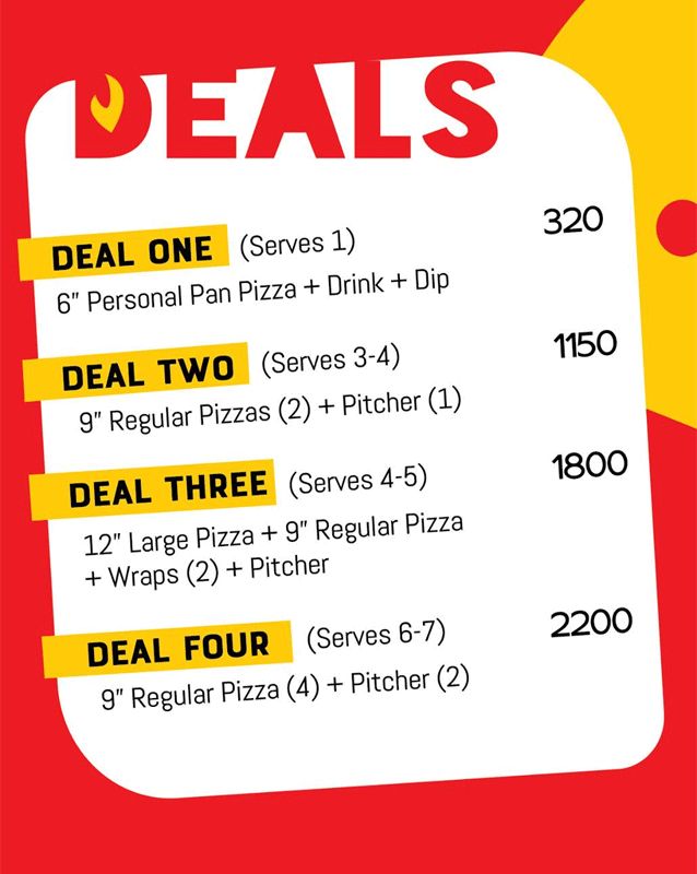 Muncheese Karachi menu