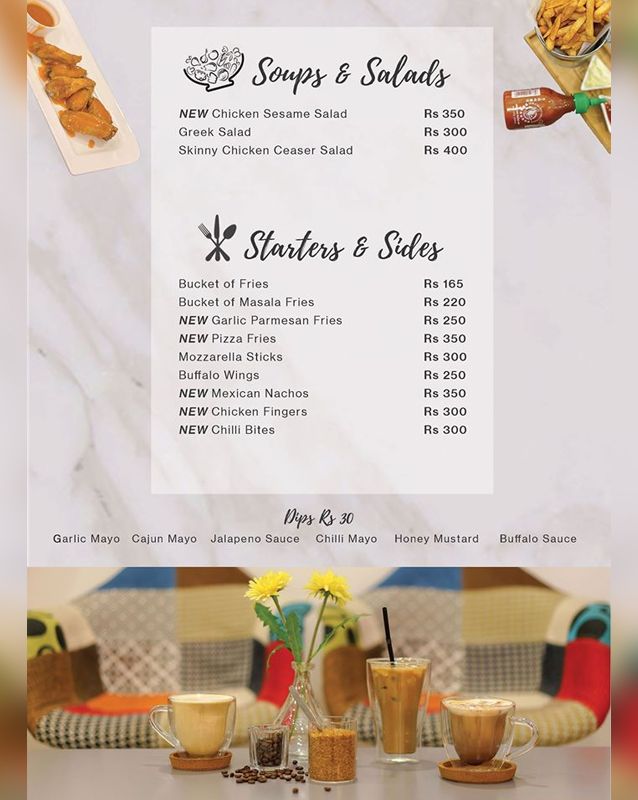 MusiCafe menu