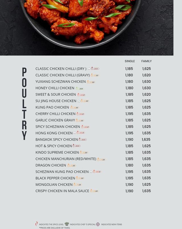 Su Jing - Chinese & Beyond menu