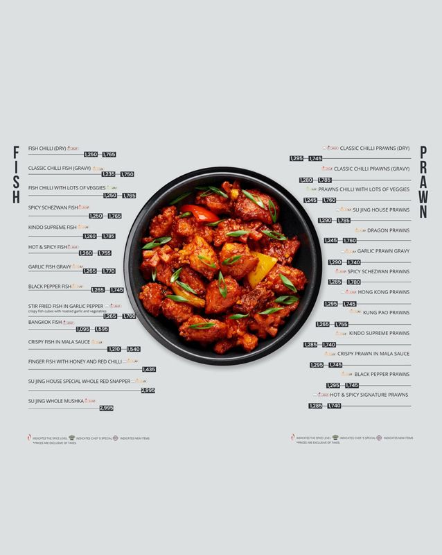 Su Jing - Chinese & Beyond menu
