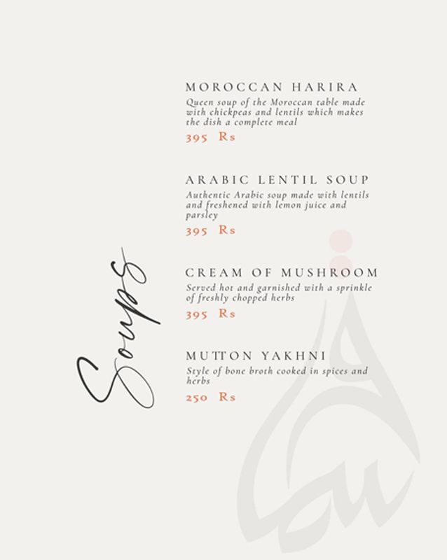 Sumac menu