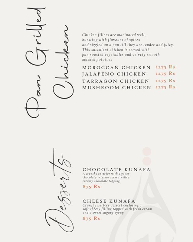 Sumac menu
