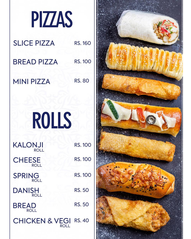 New Dilpasand Sweets menu