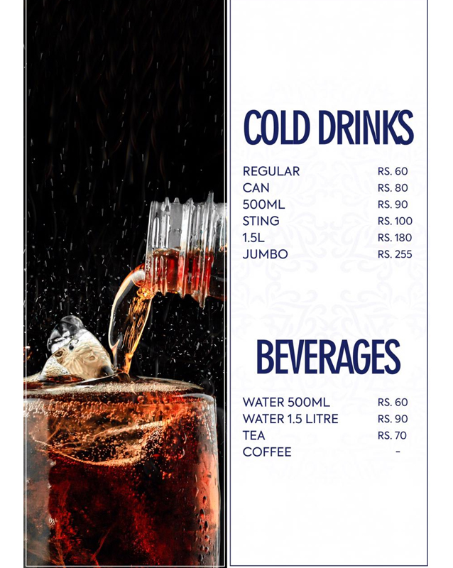 New Dilpasand Sweets menu