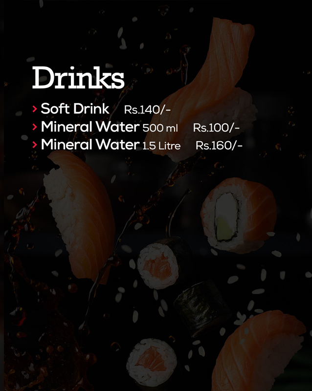 Sushi Empire menu