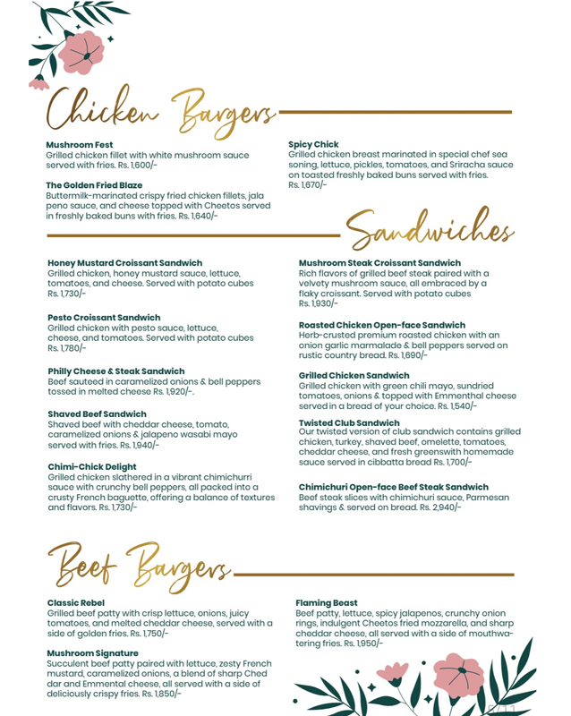 Swing 2.0 menu