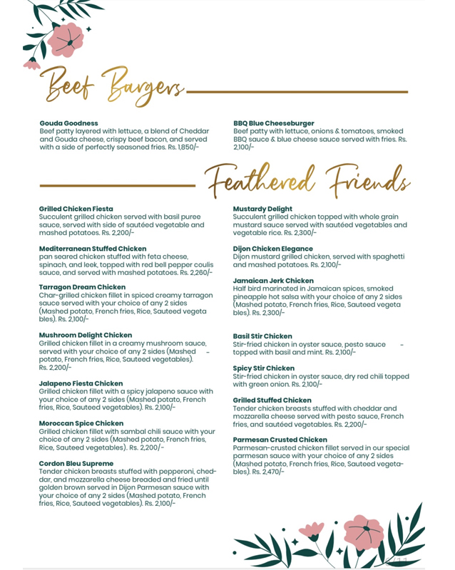 Swing 2.0 menu