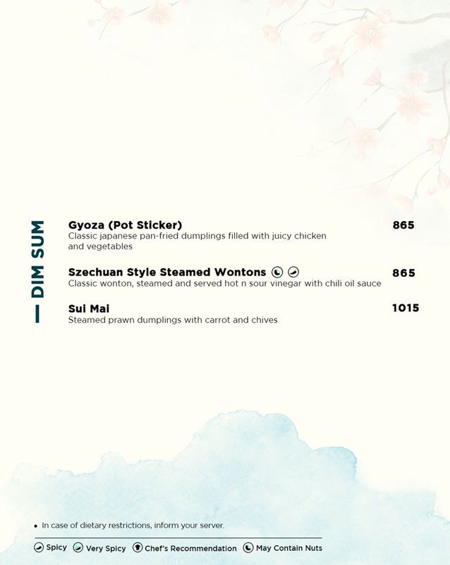 TAO menu