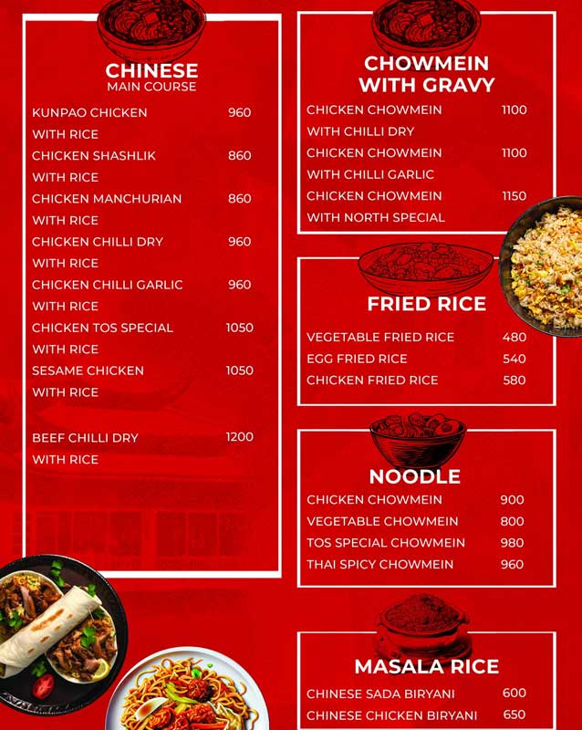 Taste of Skardu menu