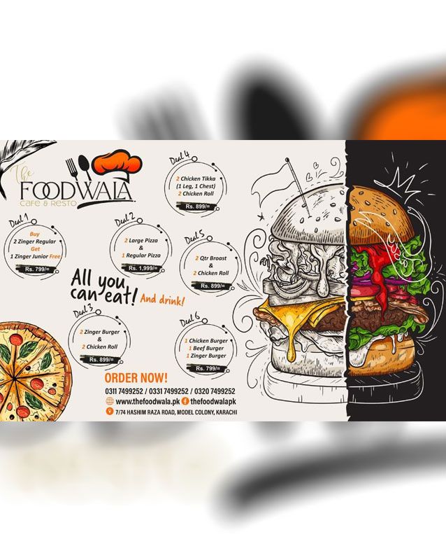 The Foodwala menu