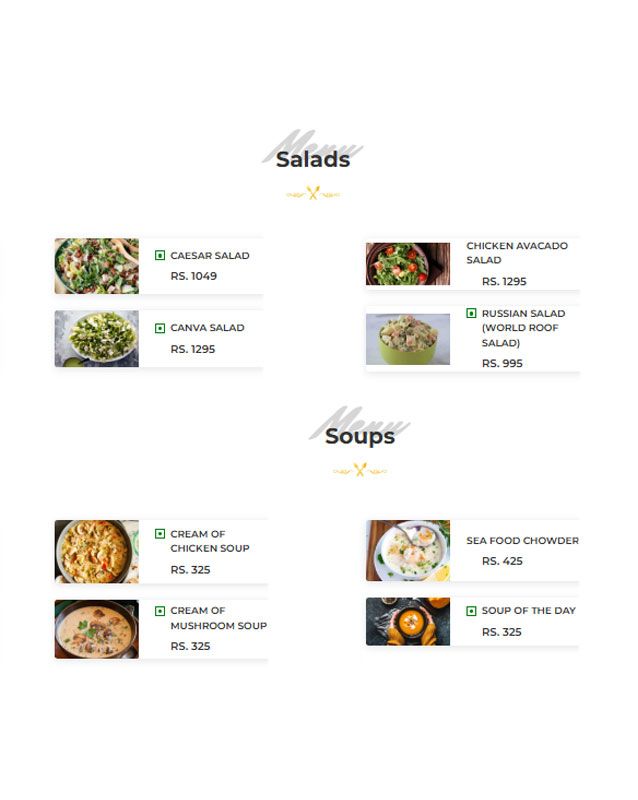 The Meaten Steak House menu