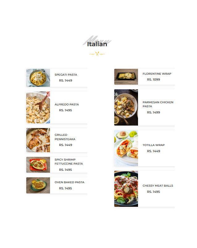 The Meaten Steak House menu