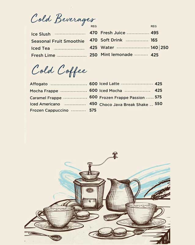 The Story menu