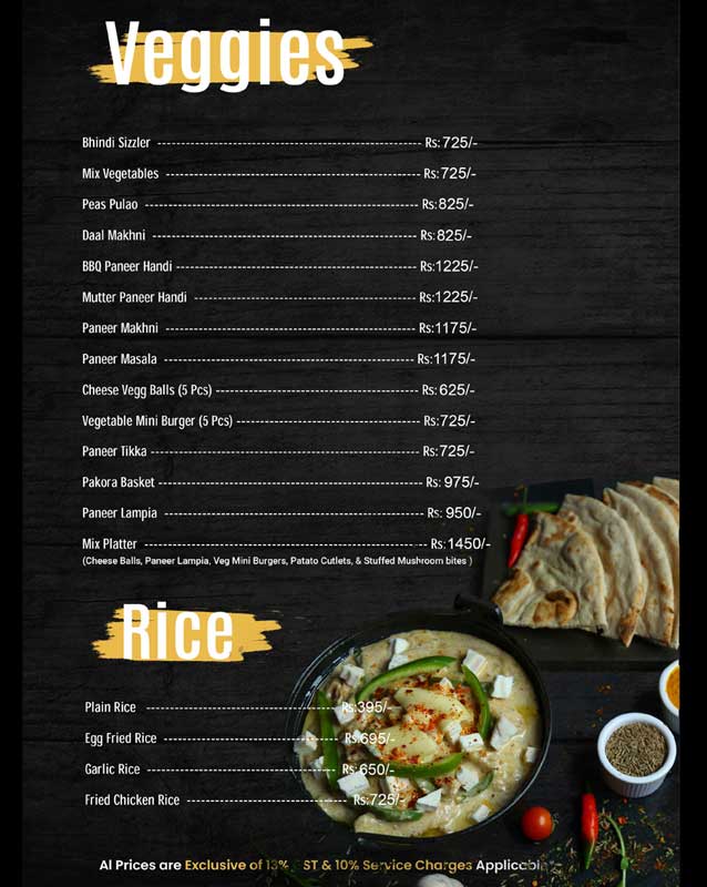 The Vegas Studio menu
