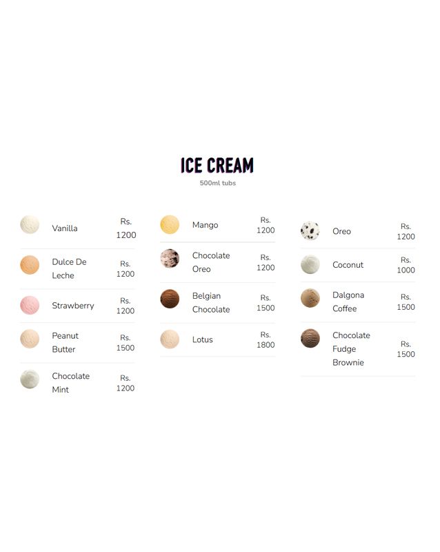 The Waffle Witch menu