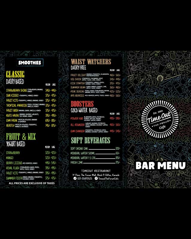Time Out menu