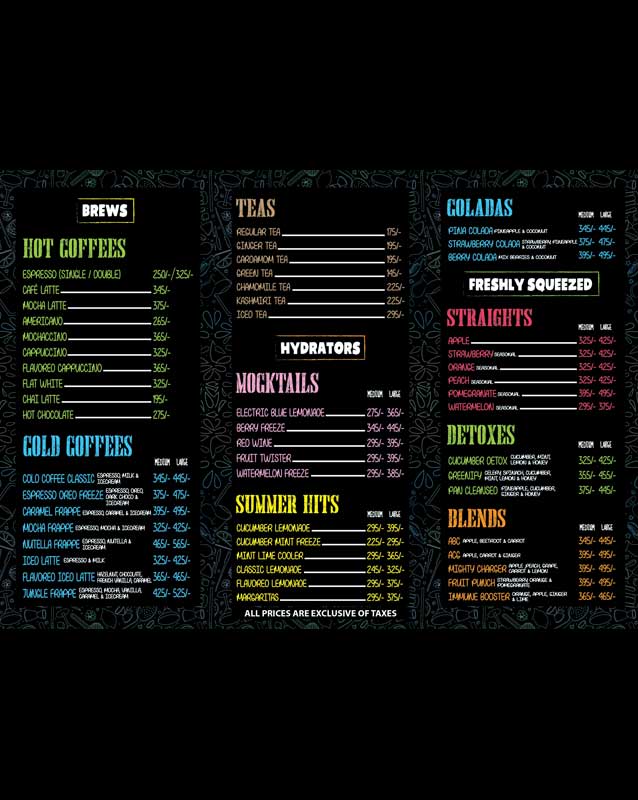 Time Out menu