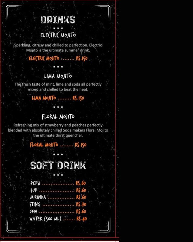 Tornto Cyros menu